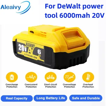 Noi 20V 6.0 Ah MAX AY Baterie pentru DeWalt scule electrice de Înlocuire DCB184 DCB181 DCB182 DCB200 20V 3A 5A 6A 18Volt 20 v Acumulator