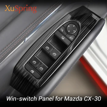 Pentru Mazda CX-30 CX30 2019 2020 2021 2022 2023 LHD Fereastra Panou Comutator de Ajustare a Acoperi Ornamente Autocolante Accesorii Auto-styling