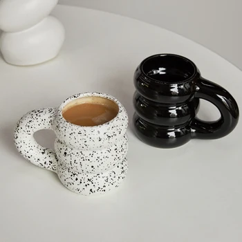 Creative Cana de Apa Cana Ceramica Nordic Cești de Cafea cu Mare Handrip Ceramica Colorata Mare Cani Suc