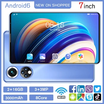 2022 mai Noi X50 7 Inch Tablet Pc 2GB RAM 16GB ROM, 3G, LTE 3/3mp 800x1280 Android6 Tablet Pc Bt 8-Litera Ips Touch Screen Tableta