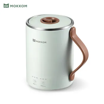 Mokkom Fierbător Electric Cupa Sănătate Home Office Electrice Portabile, Boiler de Apa 350ML Multifunctional Tocană de Ceai de Gătit Terci