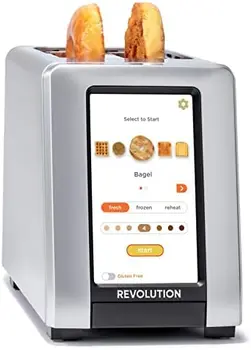 R270 Touchscreen Prajitor de paine cu Patentat InstaGLO® Tehnologie \u2013 Periat Platină, 16 Moduri de Pâine, Panini Modul, Gluten Free M