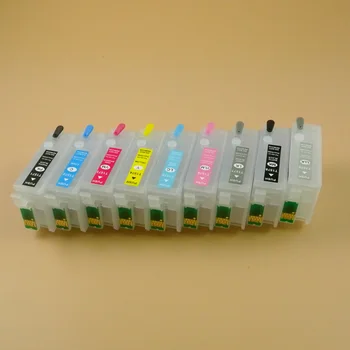 30ml de reumplere cartușe de cerneală pentru Epson surecolor R3000 cartuș gol cu resetare automată chips-uri