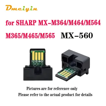 De înaltă Calitate Versiunea WW BK Culoare MX-560 Chip de Toner pentru Sharp MX-M364/M464/M564/M365/M465/M565