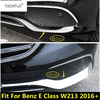 Bara fata Benzi Colț Protector Decor Acopere Garnitura Pentru Mercedes-Benz E-CLASS W213 2016 - 2019 Auto Exterioare Accesorii