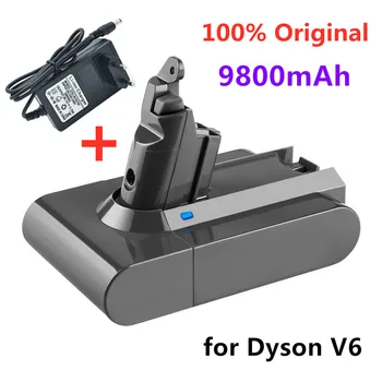 21.6 V 9800mAh Baterie Li-ion pentru Dyson V6 DC58 DC59 DC62 DC74 SV09 SV07 SV03 965874-02 Aspirator Baterie L30+incarcator