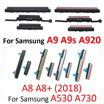 Pentru Samsung Galaxy A8 A8+ A9 A9s 2018 A920 A920F A530 A730 Telefon Original Nou Volum Extern Power Buton Lateral Cheie de Flex Cablul