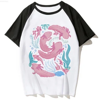 Ajolote Axolotl Tee barbati amuzant tricou baiat grafic harajuku haine de designer