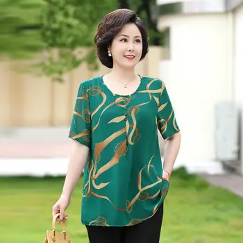 Femei Îmbrăcăminte de Imprimare Nou Simplitate Gât Rotund Demn Intelectual Pulovere de Vară Subțire Moda Vintage Casual T-Shirt