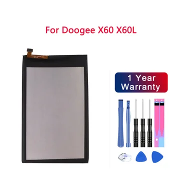 Originale de înaltă Calitate Pentru Doogee X60 X60L de Înlocuire a bateriei 3300mAh Părți baterie pentru Doogee X60 X60L Baterii + Instrumente gratuite