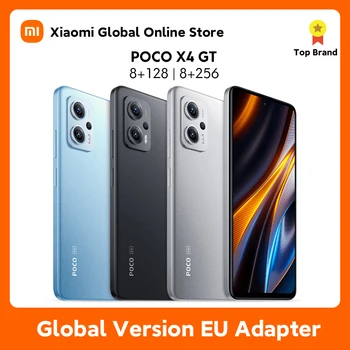 POCO X4 GT 5G Global Versiunea de 128GB/256GB Dimensity 8100 144Hz DynamicSwitch Display 64MP Triplă Camera 67W de Încărcare