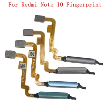 Original, Senzor De Amprentă Digitală Button Acasă Cablu Flex Pentru Xiaomi Redmi Nota 10 Senzor Tactil Scanner Piese De Schimb