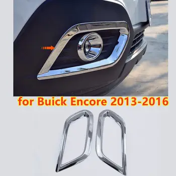 2 buc ABS Cromat lămpii de Ceață Față Lampă Capac Ornamental de Decor pentru Buick Encore 2013 2014 2015 2016