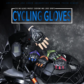 SUOMY Ciclism Jumătate-Deget Motocicleta Mănuși pentru Bărbați de Vară de Curse de Echitatie Anti-Toamna ochiurilor de Plasă Respirabil Sport rezistent la Șocuri Femei M/ L/ XL