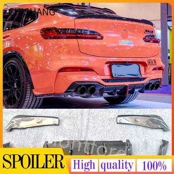 Styling auto din Fibra de Carbon +Frp Material Bara Spate Difuzor Splitter Spoiler pentru BMW G02 X4 Auto Body Kit 2019 2020 2021F98 X4M