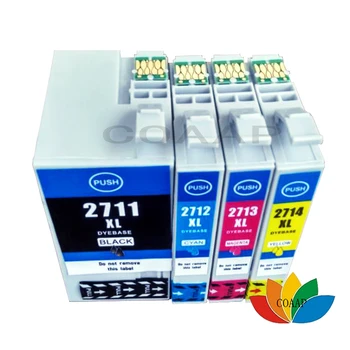 4Pack pentru 27XL Compatibil Cartuș de Cerneală Pentru Epson T2711 - T2714 WorkForce WF-3620 Printer