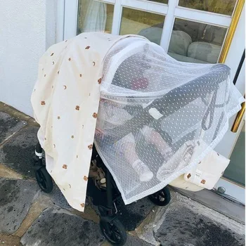 De Brand Nou Nou-Născut Copil Copil Copil Cărucior Crip Plase Pentru Insecte Mosquito Net În Condiții De Siguranță Plasă De Buggy Alb