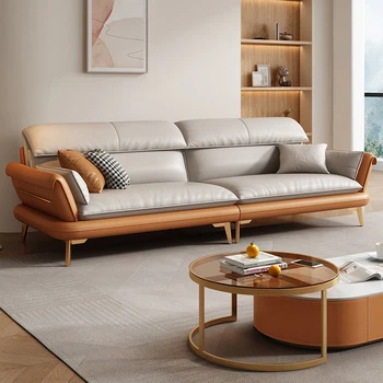 Dormitor Modular Living Canapele Etaj Salon De Lux Din Piele Living Canapele Nordic Canape Convertibile Economică Mobilier