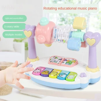 Copilul Instrument Muzical De Educație Timpurie Jucării Muzică Clopot De Mână Pian Toba Montessori Copilul Copil Jucărie Cadouri 0-12 Luni