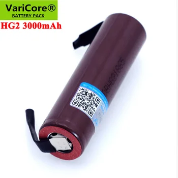 VariCore 100% Nou HG2 18650 3000mAh baterie Reîncărcabilă 18650HG2 3.6 V de descărcare de gestiune 20A Putere baterii + DIY Nichel
