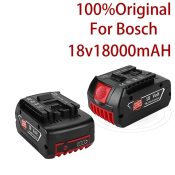 2021 18V 18000mah Baterie Reîncărcabilă Pentru Bosch 18V Acumulator de Rezervă 6.0 Portabil de Înlocuire Pentru Bosch BAT609 Indicator luminos