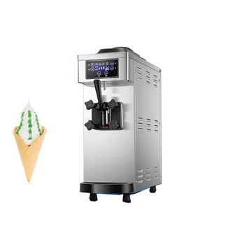 Crema Moale De Gheață Mașină, Comerciale Singur Cap Mașină De Iaurt Inghetat, Multi-Funcțional Înghețată Mașină, Mic Desktop