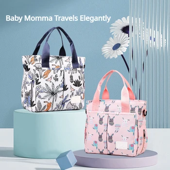 Noi mami sac geantă de mână ușor de mare capacitate sac de mama de moda geantă de umăr copilul mama si copilul geanta