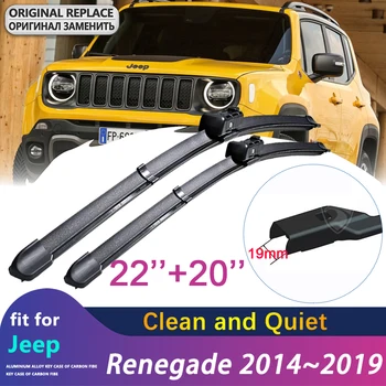 Masina stergatoarele pentru Jeep Renegade 2014~2019 BU 2015 2016 2017 2018 Trailhawk Fata Geam Parbriz Parbriz Accesorii Auto